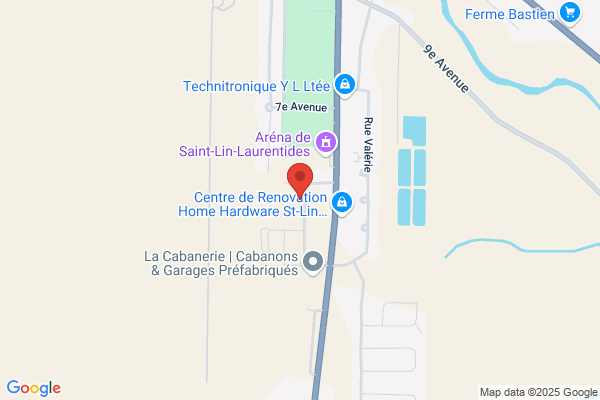 Materiaux Coupal Inc, Magasins