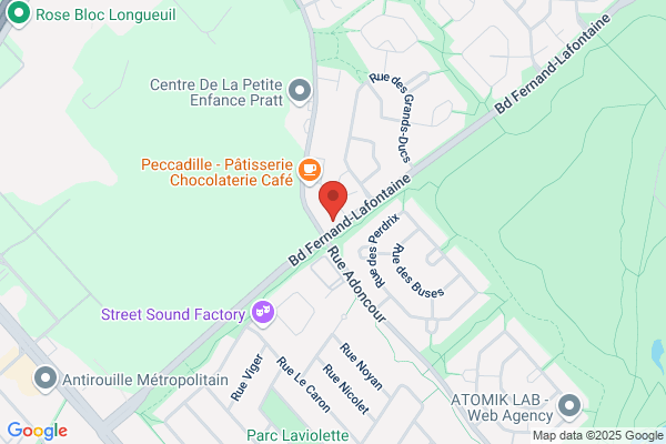 Nettoyeur Poirier Inc, Succursales