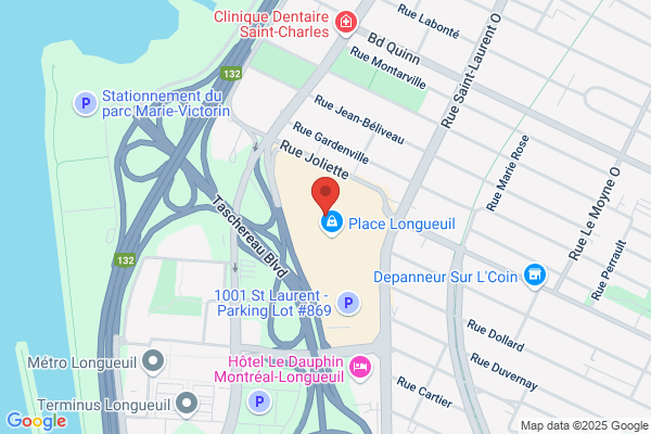 Stokes Inc, Succursales, Place Longueuil