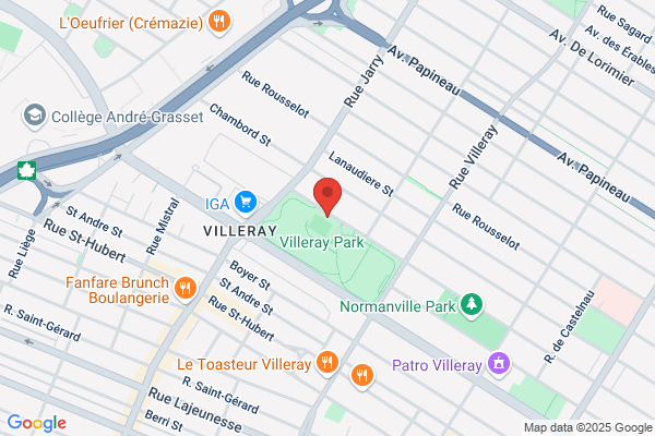Montreal (City of), Villeray-Saint-Michel-Parc-Extension, Culture-Sports-Recreation, Arenas, Jean-Rougeau