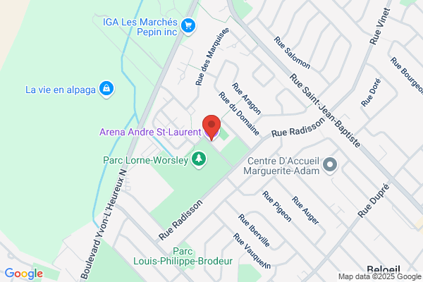 Beloeil, Patinoire Interieure Andre Saint-Laurent