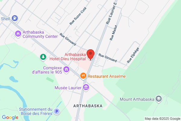 Hotel-Dieu D'arthabaska, Acces Direct Aux Differents Services