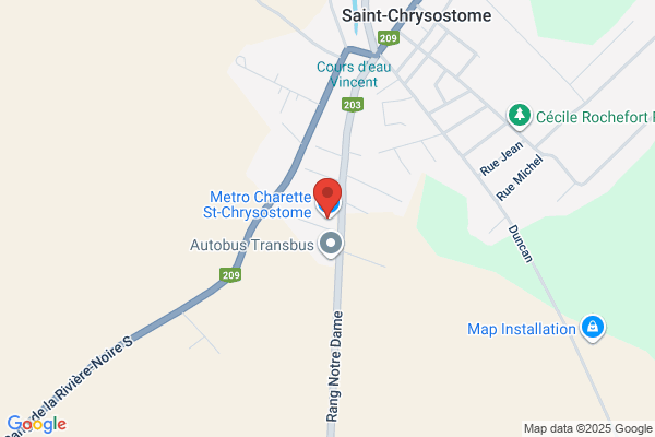 Metro Richelieu Inc, Marchands Metro, St-Jean-Chrysostome, Metro St-Jean-Chrysostome