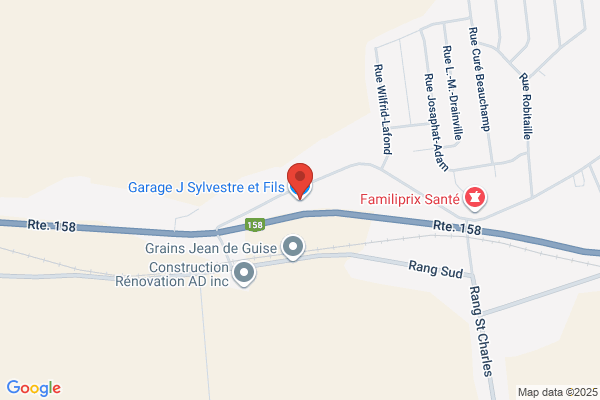 Garage Sylvestre J & Fils Inc