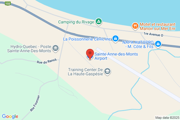Ville De Ste-Anne-Des-Monts, Aerogare
