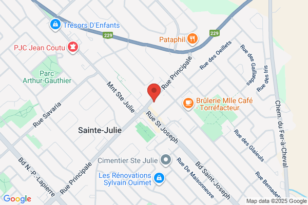 Restaurant Ste Julie Pizzeria Steak House