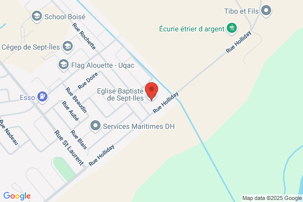 Eglise Baptiste De Sept-Iles, Message Enregistre