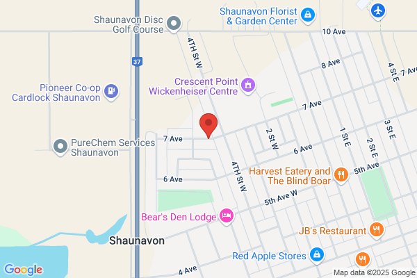Government of Saskatchewan, Highways Roads and Bridges, Highways Maintenance, Shaunavon