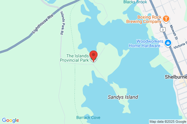 Parks and Recreation, Provincial Camping Parks, The Islands