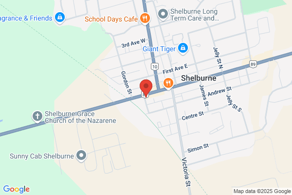 Drivers and Vehicles, Driver and Vehicle Licence Issuing Offices, Shelburne