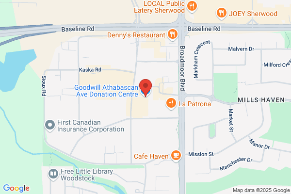 Goodwill Industries of Alberta, Stores and Donation Drop Offs