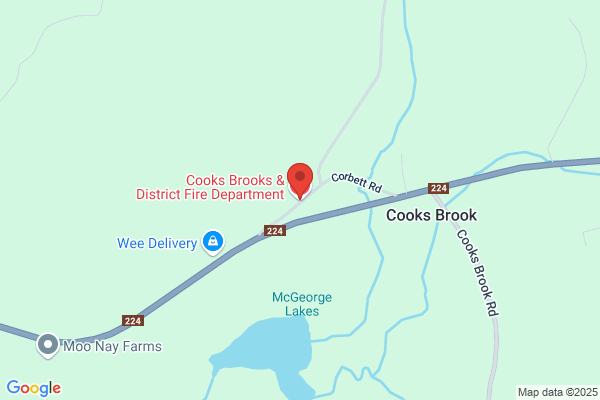 Cooks Brook Dist Vol Fire Dept