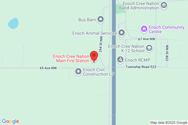 Enoch Cree Nation Fire Department, Fire