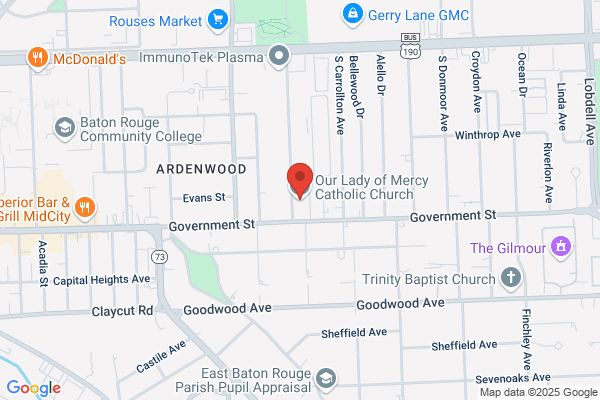 Our Lady of Mercy, Parish