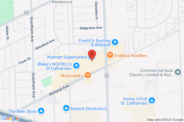 Wal-Mart, St Catharines, Lincoln Mall, Pharmacy
