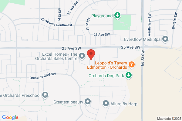 Daytona Homes Master Builder, Showhome Locations, Erin Ridge
