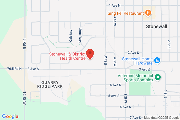 Stonewall & District Health Centre, Interlake Regional Health Authority, Lab & X-Ray