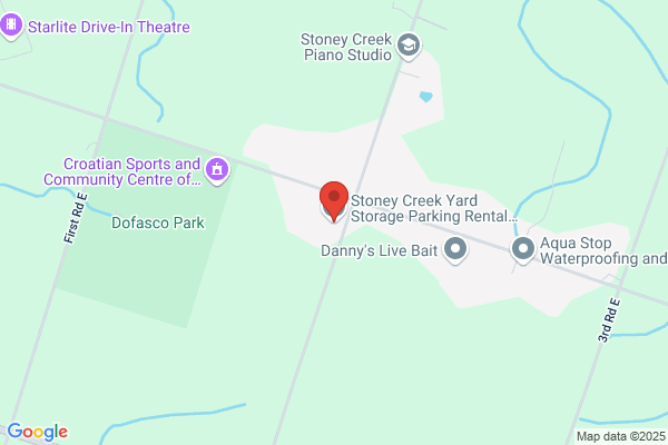 Stoney Creek Yard Storage Parking Rental Space