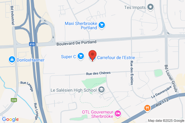 Carrefour De L'estrie Inc, Coiffeurs De L'estrie Inc