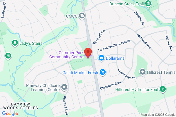 Community Centres, North District, Cummer Park