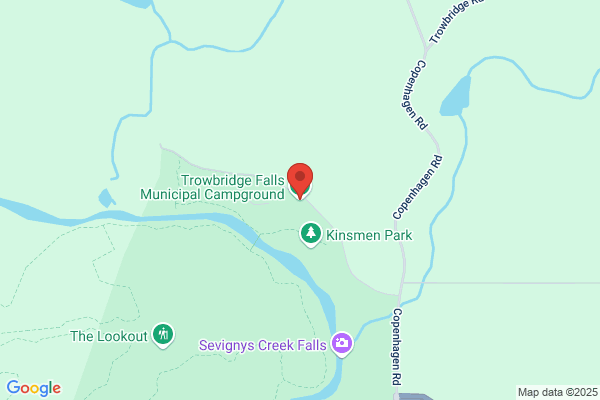 City of Thunder Bay, Camping, Campgrounds (Seasonal May-September), Trowbridge Falls Campground