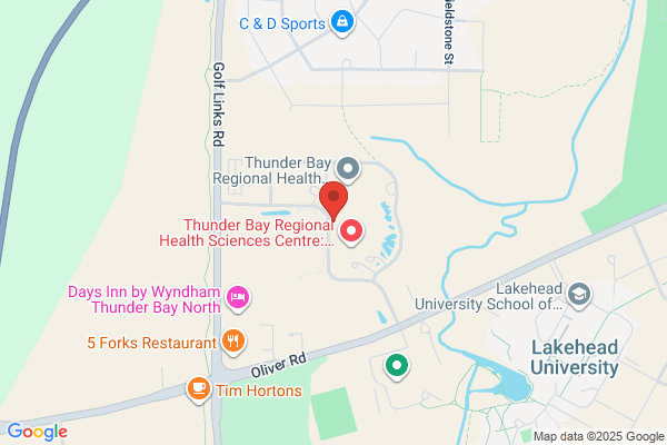 Thunder Bay Regional Health Sciences Centre, Regional Cancer Care, Radiation Therapy