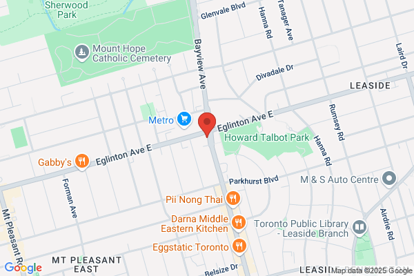 Tim Hortons, Shops, East