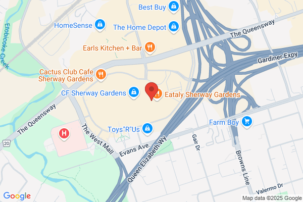 Bay the, Bloor St, Sherway Gardens, Optical