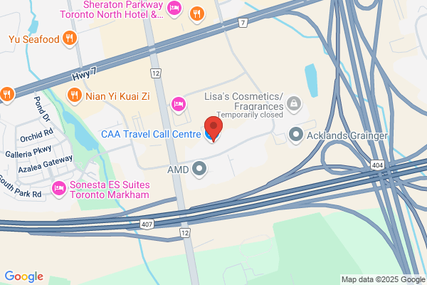 Caa Central Ontario, General Inquiry Map and Triptik Services