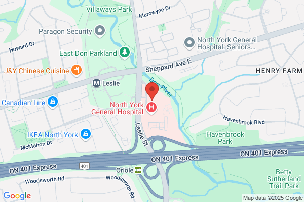 North York General Hospital, Emergency Department
