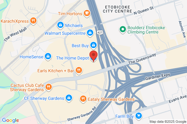 Home Depot Canada the, Stores, Etobicoke South