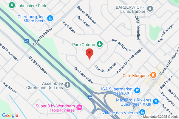 Trois-Rivieres, Loisirs, Service Des Activites Recreatives Et Communautaires, Salles Pour Locations Communiquez Avec Les Bureaux, Tanniere