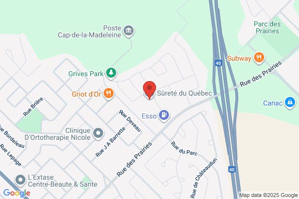Gouvernement Du Quebec, Police, Surete Du Quebec, Renseignements Generaux Durant Les Heures Normales, District De La Mauricie Et Du Centre Du Quebec