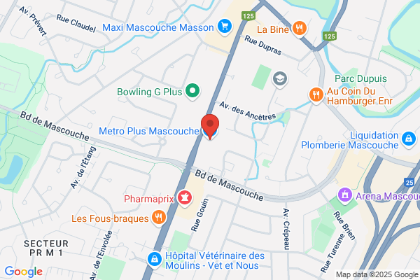 Metro Richelieu Inc, Supermarches Metro, Mascouche