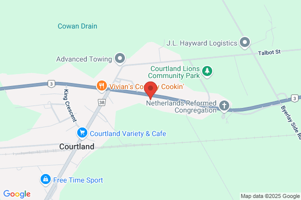 Community Centres, Norfolk County, Courtland, Resident Contact