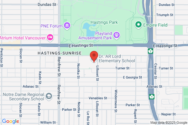 School Board Vancouver, Elementary Schools, Lord Dr A R
