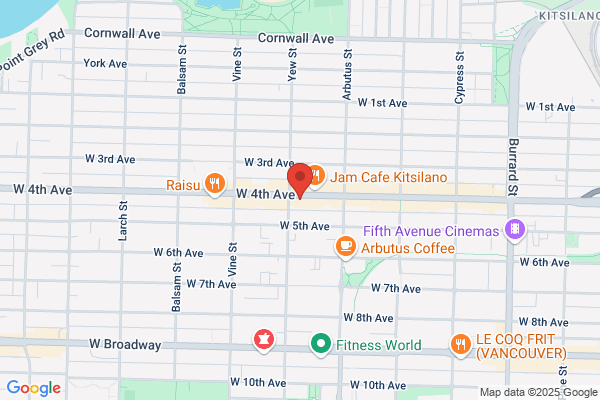 Purdy's Chocolates, Other Locations, Kitsilano