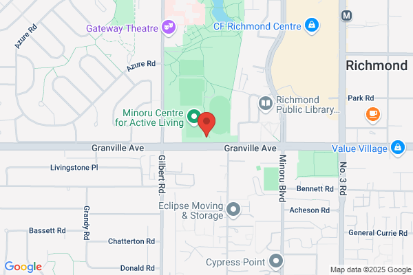 Richmond City of, Parks Recreation & Culture, Community Centres, Minoru Place Seniors' Centre