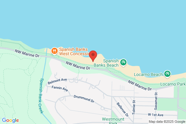 Vancouver City, Parks & Recreation Board, Concession Stands, Spanish Banks, West Concession