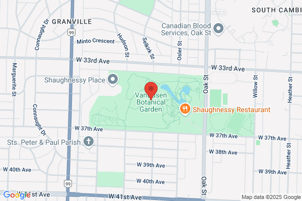 Vancouver City, Parks & Recreation Board, Vandusen Botanical Garden, Media Line