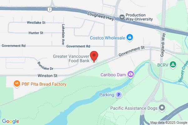 Food Bank the, Vancouver Burnaby North Shore & New Westminster Hea