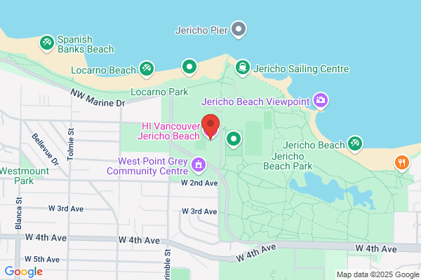 Hostelling International-Vancouver, Jericho Beach