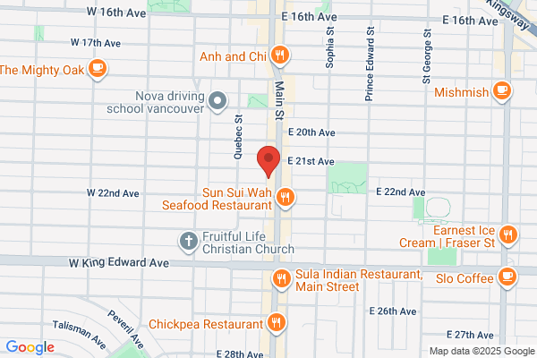 New World Optical Ltd Vancouver Location, Head Office