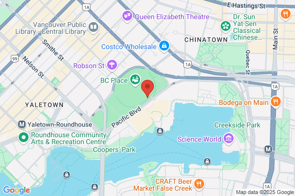Parking Indigo Vancouver Lot 457 - BC Place Stadium East-West Lots