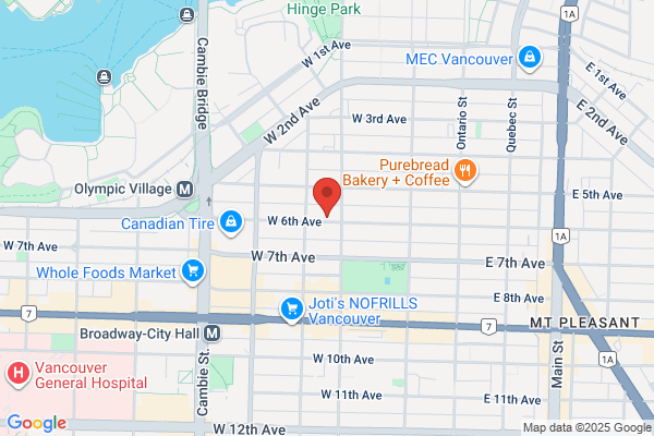 Canadian Red Cross Society, Medical Equipment Loan Service Depots, Vancouver Downtown