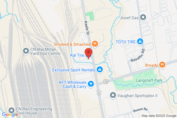 Kal Tire, Service Locations, Vancouver