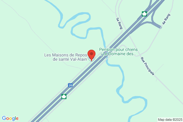 Les Maisons de Repos de la Rivière du Chêne de Val Alain Enr