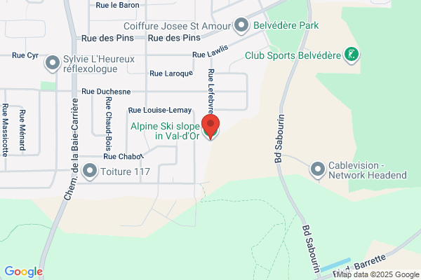 Val D'or (Ville De), Service Sports Et Plein Air, Pente De Ski Alpin (Chalet Optimiste)