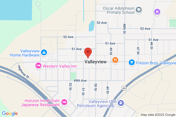 Government of Alberta, Transportation, Maintenance Contract Inspectors, Valleyview