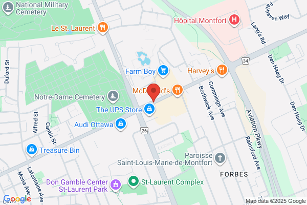 Caisses Populaires De L'ontario Region D'ottawa, Caisse Populaire Rideau D'ottawa, Centre De Services Montfort